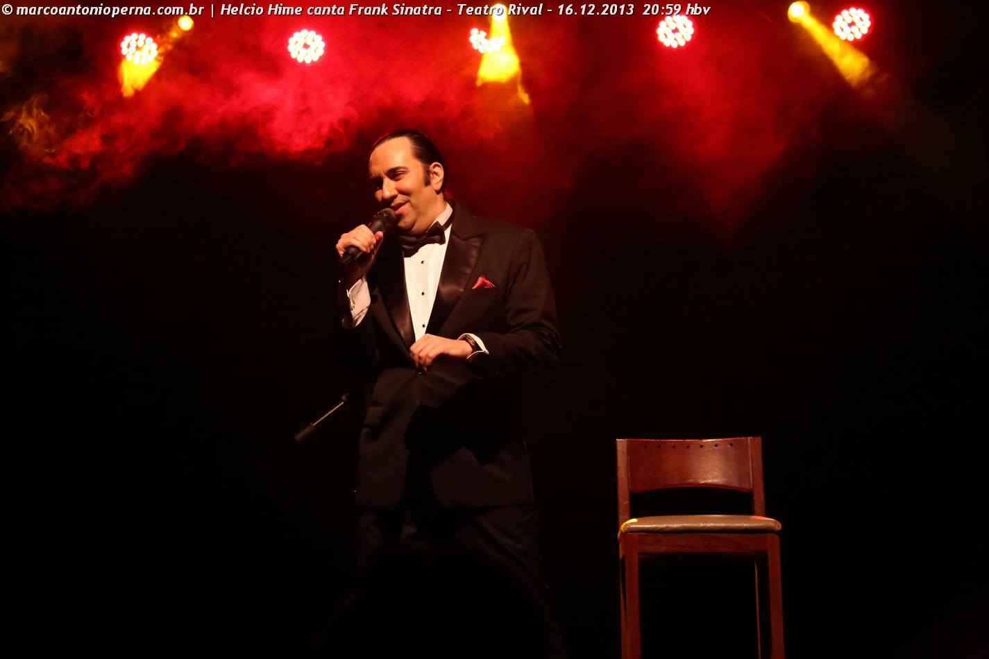 Helcio Hime canta Frank Sinatra - Teatro Rival - Cinelândia - Rio de Janeiro - RJ - 16.12.2013.